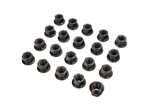 Wheel nut (Open Ended) Ball Seat R14 (Gun Metal Finish) fits various Porsche models - N0201121 - LS02, 01214