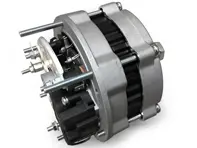 Alternator 12V-55A. Porsche 911 65-77 with internal regulator - 91160310600, 90160311400, 90160311300
