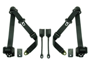 Ceintures de sécurité avant à enrouleur 3 points rétractables Porsche 911 turbo - 930 - SA-50545