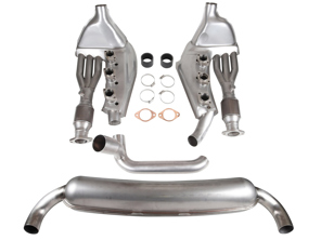 Sports exhaust with catalytic converters conversion set. Porsche 911 3.2ltr 1984-89 - 93011104300, 93021102901 - 1620802810
