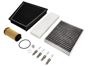 Kit d'entretien pour Porsche 718 Boxster et 718 Cayman 2.0L - 982129620B, 9P1819631, PAF008309, 90012310630 - OPB905612, OPC115466