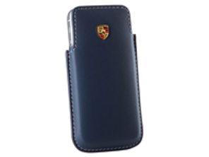 Porsche Case für iPhone 5, Yachting Blue mit grauer Naht - WAP0300160E