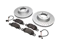 Pack Plaquettes de frein et Disques de frein AVANT Porsche 718 ABS - 99735140101, 99735140201, 98135193904, 99160916500