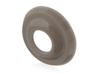 Rosette pour manivelle de fenêtre et poignée intérieure, Gris. Porsche 356 Pré-A - 35653711500