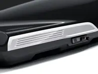 Auswechselbare Seitenlamellen für Porsche Performance Dachbox, in Carraraweiß Metallic. Porsche 991 / 992 - 9Y0044871, 9Y0044870, 9Y0044871A, 9Y0044871B, 9Y0044871C