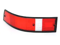 Blinkerglas hinten rot mit schwarzem Rand. Porsche 911 73-89 USA spez - 91163195100, 91163195200 - URO-004163, URO-004164, TMP-9447B, TMP-9448B