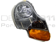 Headlamp Amber. Porsche 996 >>2001 - 99663115308, 99663115408