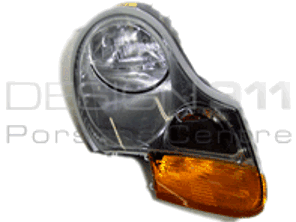 Lampe frontale Ambre. Porsche996 >>2001 - 99663115308, 99663115408