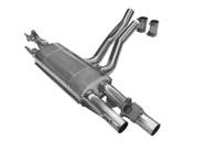 Sports exhaust rear silencer Porsche 9YA Cayenne 2.9ltr / 3.0lrt