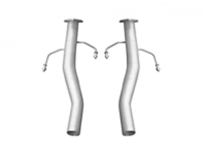 Pot catalytique d'échappement sport tubes by-pass Porsche Cayenne S - 04090581307