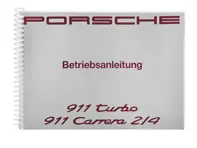 Fahrerhandbuch für Porsche 911 (964) Turbo / Carrera 2/4, MJ 92, in englischer Sprache - WKD96402092
