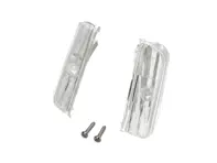 Fog lamp inserts, Pack of 2. Porsche 944 1986-91 (OE Part NO. 95163193100 / 95163193200) - 95163193100, 95163193200