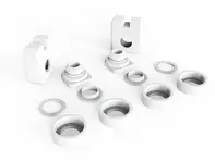 Kit de réparation de bague de siège avant électrique. Porsche 911 993 964 (12 pièces)