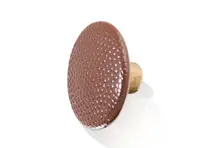 Bouton poussoir pour revêtement de coffre à bagages, Chestnut Brown. Porsche 968 - 999591885139QA, 99959188513