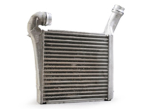Radiator intercooler. Porsche 970 Panamera Diesel - 30350, 97011021041, 97011021035