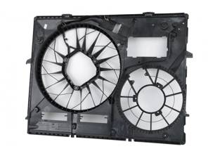 Support de ventilateur de refroidissement à eau du radiateur. Porsche 955 / 957 Cayenne turbo - 95510625800