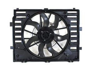 Condotto aria radiatore acqua con ventola. Porsche 958 Caienna >>2014 - 95810606112, 95810606120, 95810606110, 95810606111, 47857A