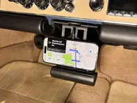 Fold-out ashtray smartphone holder. Porsche 911 G Model 1974-89 - 90155206125, 9015526125GRV, 91155210100