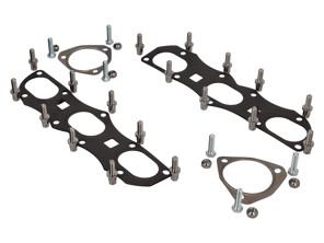 Kit de juntas, tuercas y tornillos del colector de escape. Porsche 987.2 Boxster / Caimán