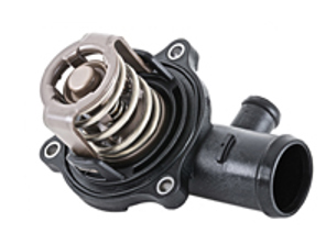 Wasserpumpen-Thermostatgehäuse mit Einsatz und Dichtung. Porsche 957 Cayenne Diesel - 95510603200