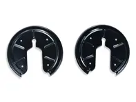 Bremsscheibenabdeckplatten 2er Set HINTEN. Porsche 356C 1964-65 - 69535280110, 695.352.801.10, 695 352 801 10 - SC073, 1664300100, 356003-02