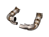 Exhaust cat bypass pipes Porsche 991.2 with petrol particulate filter - 9P1254400H, 9P1254400HX, 9P1254400J, 9P1254400JX, 9P1254500HX, 9P1254500H, 9P1254500J, 9P1254500JX