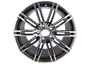 20" 911 Turbo III Felge hinten Titanfinish 11J x 20 ET 70. Porsche 991.1 - 99136216607OC6