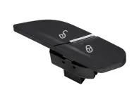 Interrupteur de verrouillage centralisé intérieur - Panneau de porte - pour Porsche 95B-1 / 95B-2 / 95B-3 Macan 2015>> - 95B962125B, 95B962125C, 95B962126B, 95B962126C - LD-24026, LD-24025