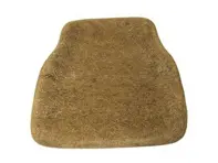 Füllungen der hinteren Sitzfläche in Rosshaar (2 Sitze). Porsche 911 1965-93 - 90152100020