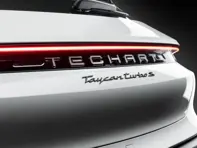TechArt 'TECHART'- Rear Lettering. Porsche 9J1.1 / 9J1.2 Taycan - 09J1.007.000.09, 9J.100.700.001, 9J.100.700.002 - 09J1.007.000.09