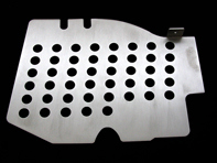 Pedana passeggero in lega. Porsche 911 Targa 1969-1983 con guida a sinistra - 90155106442, 911764-05, 911764/05