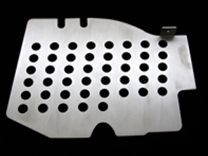 Alu-Beifahrerboden. Porsche 911 Targa 1969-1983 LHD (Linkslenker) - 90155106442 - 911764/05