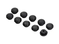 Poignées en caoutchouc de remplacement pour les pédales en caoutchouc Rennline.