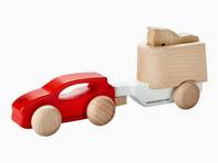 Wooden Toy Car - Cayenne With Horse Trailer - WAP0407000PHZA, WAP0406240SHAT, WAP0406230SHAS, WAP0406220RHZA, WAP0406200PTHA, WAP0406100PTHA, WAP0400150NLRT, WAP0400100NRTR, WAP0400020L0EF