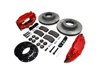 Kit d'amélioration avant étrier et disque de frein 'Big Reds' pour Porsche 911 - FVD351964499ALU