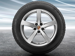 18' Macan Alloy Wheels & Winter Tyres Original Porsche - 95B044630A, 95B044640A