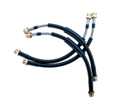 Steel-sheathed brake line set. Porsche 911 (991) GT3 / GT3 RS / 981 GT4 - 99135513701, 9A761177500, 9Y0611775 - MT000234A