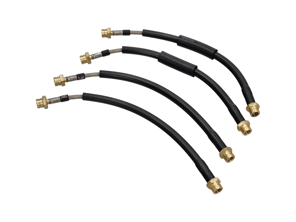 Stahlummantelter Bremsleitungssatz. Porsche 911 (991) GT3 / GT3 RS / 981 GT4 - 99135513701, 9A761177500, 9Y0611775 - MT000234A