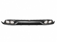 Akrapovic Rear Carbon fiber diffuser - Matte for Porsche 991.2 Turbo / Turbo S 2017-19 - 99150581103OK1, 99150581103, 99150597501, 99150597501G2X, 99150599400, 99150599400A3G - DI-PO/CA/4/M