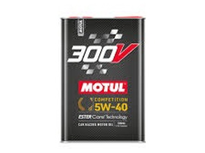 Aceite de motor MOTUL 300V COMPETITION 5W-40 5 litros - 110818