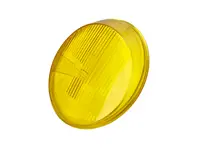 Phare en verre jaune H4. Porsche 911 / 964 RHD - 91163192703, 1 305 614 006