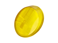 Headlamp yellow glass H4. Porsche 911 / 964 RHD - 91163192703, 1 305 614 006