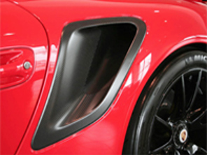 Modifizierte Lufteinlässe im Look des 997GT2 RS. Porsche 997 Turbo - 9975043600, 99750436001, 99750436002, 99750436003, 99750436101G2X