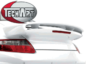 TechArt Rear Spoiler Type I. Porsche 997 Turbo - 097100880009 - 097.100.880.009