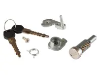 Türgriffschloss mit Schließzylinder und Schlüssel. Porsche 911 1973-86 - 91153194300, 91153194329, 91153194400, 91153194429 - 1687151170, 1687151180