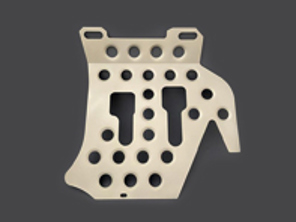 Aluminium floor board drivers side Porsche 911 coupe 1974-1989 - 91155106304, 91155106300, 91155106302