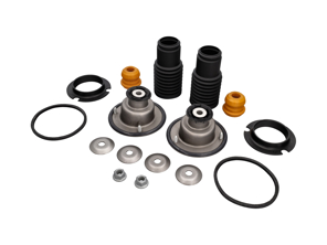 Rear Shock Absorber Top Mount & Overhaul Kit. Porsche 986 Boxster 1997-04 - PAF103353, 99634310703, 98733305900, 98633328501, 98633350902, 98633350402, 98633350403, 98633330101, 98633350501