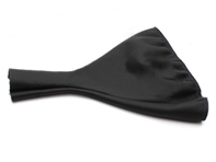 Cuir de levier de vitesses NOIR. Porsche 944 86>> / 968 - 944424075001AJ, 94442407500