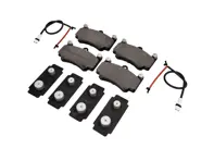 Kit plaquettes de frein AVANT, capteurs, cales Porsche 996 Turbo / 996 C4S ABS - 99635194913, 99661236501, 99635108901