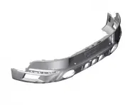 Achterbumperafdekking Mat Zwart. Porsche 992 Dakar - 992898035